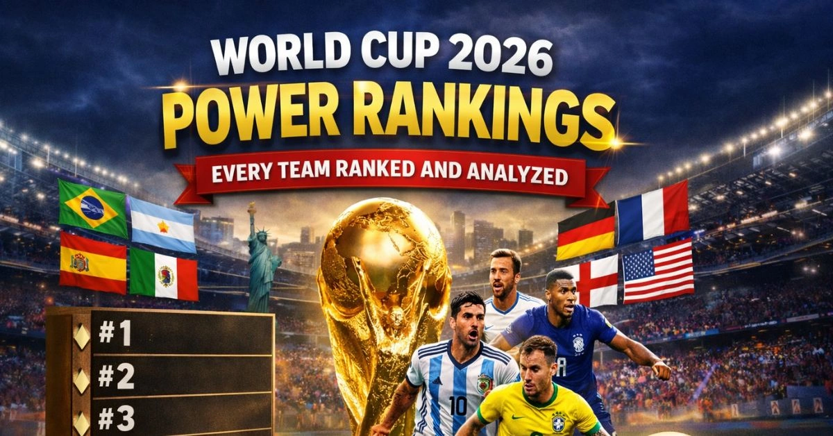 World Cup 2026 Power Rankings